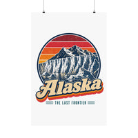 Alaska Glaciers And Icebergs Poster