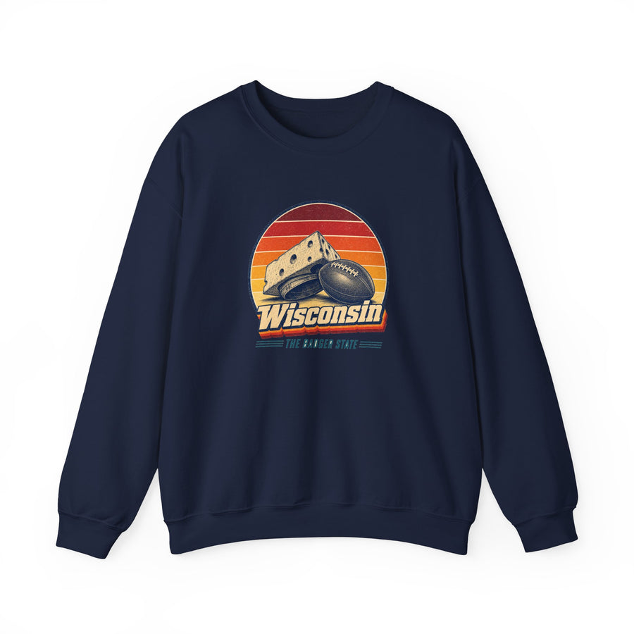 Wisconsin Cheesehead Football Sweatshirt