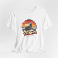 North Dakota Pioneer Covered Wagon Tee