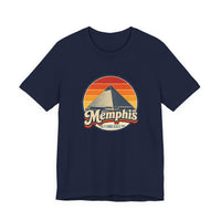 Memphis Retro Sunset Tee