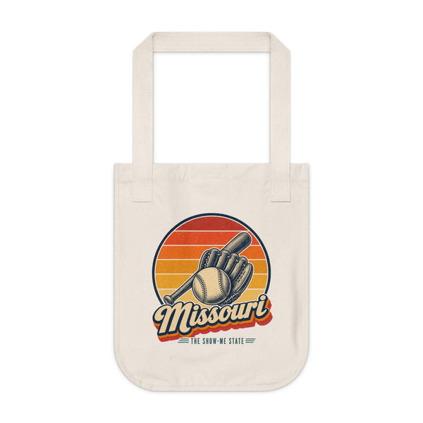 Missouri Baseball Tote Bag