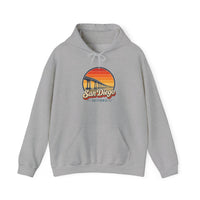 San Diego Retro Sunset Hoodie