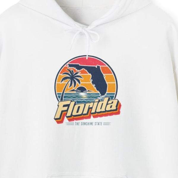 Florida Retro Sunset Hoodie