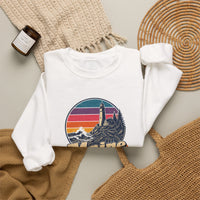 Maine Retro Sunset Sweatshirt