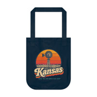 Kansas Prairie Windmill Tote Bag