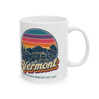 Vermont Retro Sunset Mug