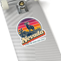 Nevada Retro Sunset Sticker