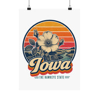 Iowa Wild Rose Poster