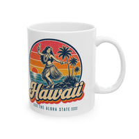 Hawaii Hula Dancer Mug
