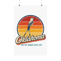 Oklahoma Scissor Tailed Flycatcher Poster