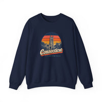 Connecticut Yale Campus Towers Sweatshirt