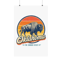 Oklahoma Bison Poster