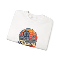 Kansas Retro Sunset Sweatshirt