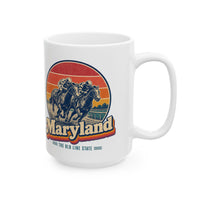 Maryland Thoroughbred Horse Race Mug