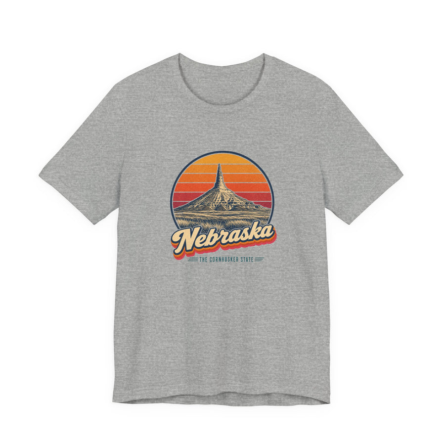 Nebraska Chimney Rock Tee