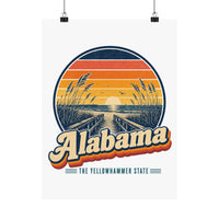 Alabama Gulf Shores Beaches Poster