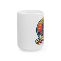 Alabama Retro Sunset Mug
