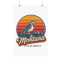 Montana Western Meadowlark Poster