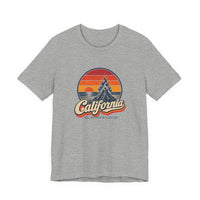 California Beach Sunset Bonfire Tee
