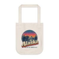 Alaska Retro Sunset Tote Bag
