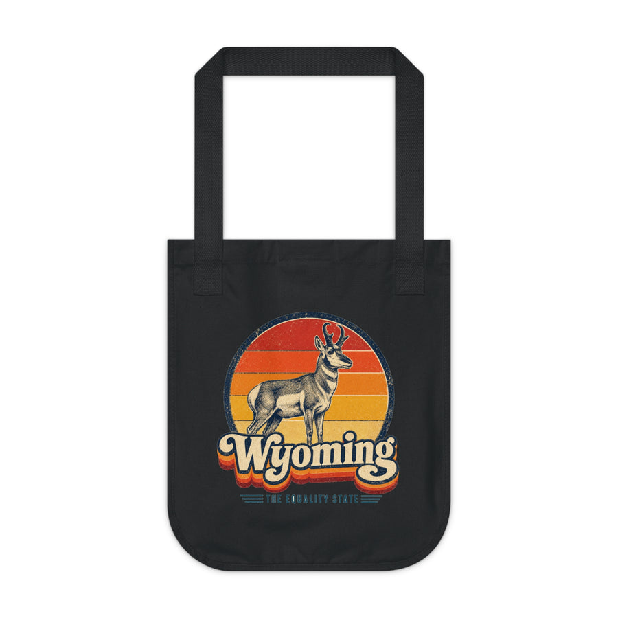 Wyoming Pronghorn Antelope Tote Bag