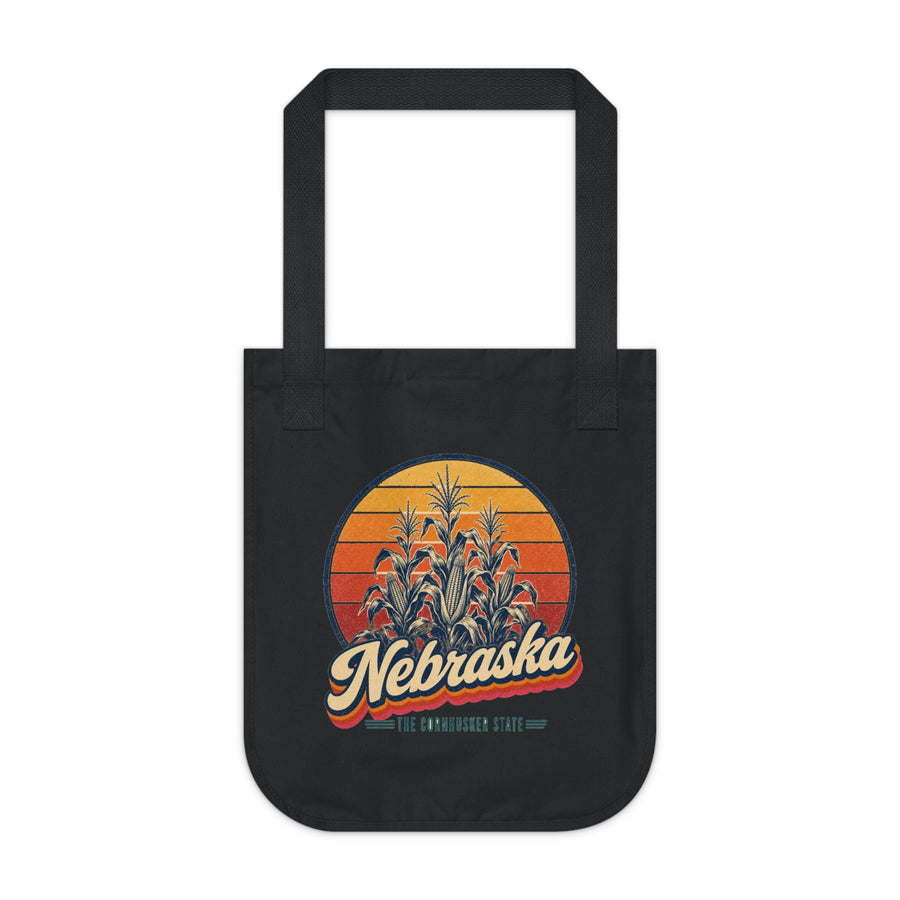 Nebraska Corn Stalks Tote Bag
