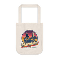 Maryland Retro Sunset Tote Bag