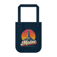 Maine Rocky Coast Lighthouse Tote Bag
