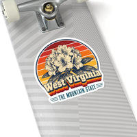 West Virginia Rhododendron Sticker