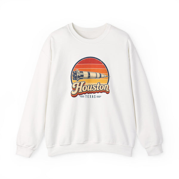 Houston Retro Sunset Sweatshirt