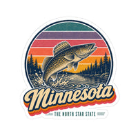 Minnesota Walleye Sticker