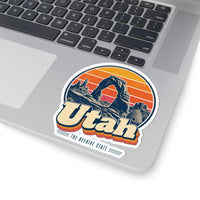 Utah Retro Sunset Sticker