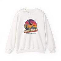 Louisiana Retro Sunset Sweatshirt