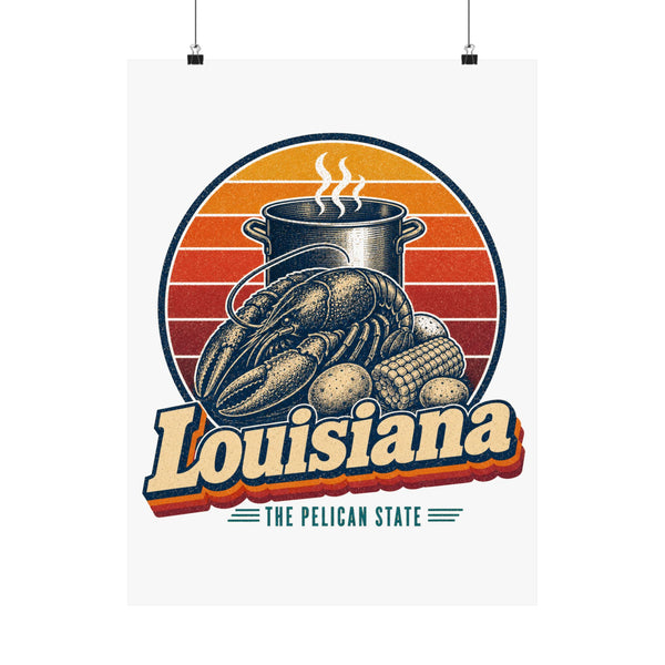 Louisiana Crawfish Boil Poster