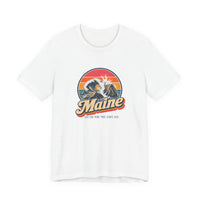 Maine Crashing Surf On Granite Tee