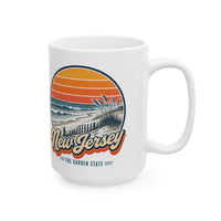 New Jersey Jersey Shore Beach Mug
