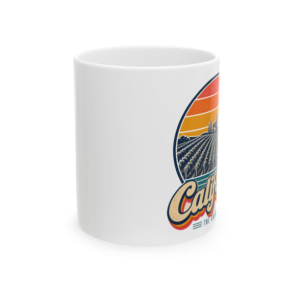 California Wine Country Vineyards Mug