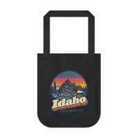 Idaho Retro Sunset Tote Bag