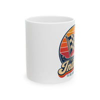 Indiana Checkered Flag Mug