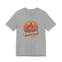 Oklahoma Retro Sunset Tee