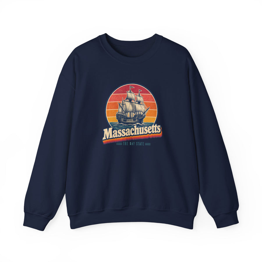 Massachusetts Mayflower Ship Sweatshirt