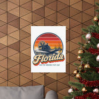 Florida Everglades Airboat Poster