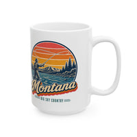 Montana Fly Fishing River Mug