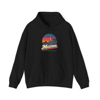 Maine Retro Sunset Hoodie