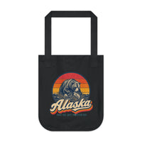 Alaska Grizzly Bear Catching Salmon Tote Bag