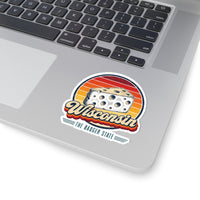 Wisconsin Cheese Wedge Sticker
