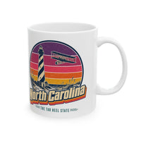 North Carolina Retro Sunset Mug