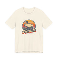 Nevada Vegas Style Neon Sign Tee
