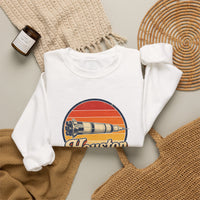 Houston Retro Sunset Sweatshirt