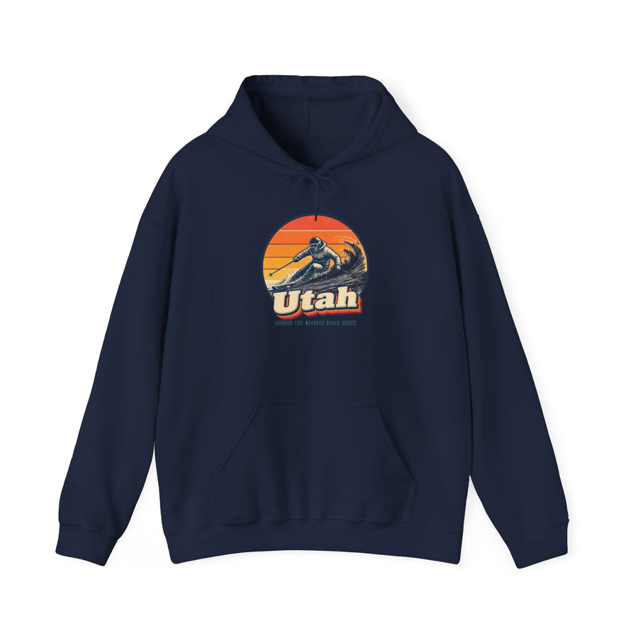 Utah Powder Skiing Hoodie